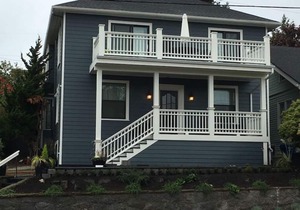 modern garden two bedroom pet friendly in Seattle