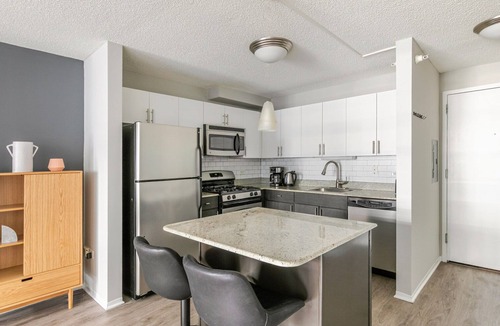 West Loop Gate Apartment | Blueground | West Loop Gate, rooftop, nr Millennium Park