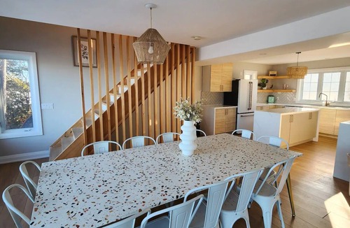 Alcona House | Fun & sun waterfront with sauna, hot tub and slide