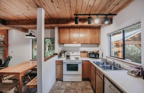 Maple Falls Ski Chalet | Mt Baker Lodging - Cabin 67 - Private 2-story cabin with a private hot tub