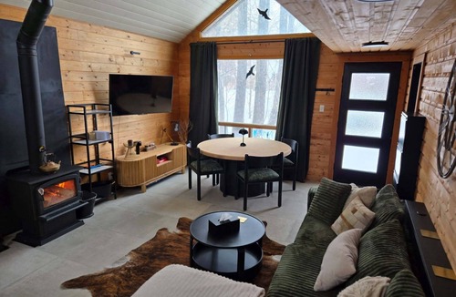 Sylvan Lake Cabin | newly renovated cabin steps from the lake, perfect for family vacays or sports