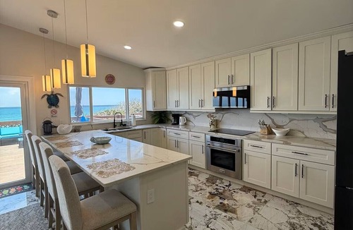 Melbourne Beach House | Oceanfront Beach House w/Private Beach Access, Ocean Views & Huge Deck -2BR/2BA