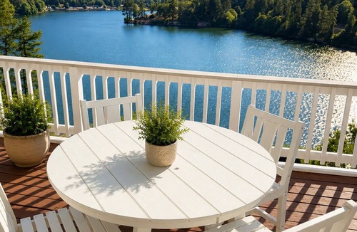 Crestline House | Panoramic Lakefront Retreat, View from Every Floor