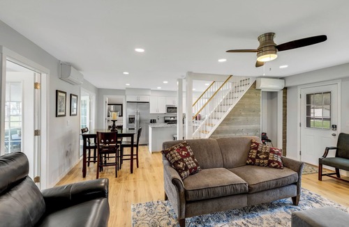 Pearl Beach House | Rays On The River: Fall St. Clair River Getaway | Waterfront + Fire Pit + Fireplace