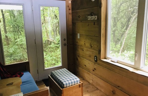 Clearview Cabin | Rustic Tiny Home on Paradise Acres