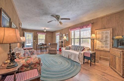 Indian River House | Secluded Indian River Retreat with Fire Pit!