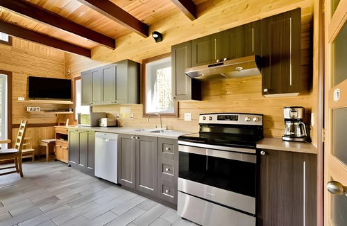 Saint-Hermenegilde Ski Chalet | Spa Nature Estrie
