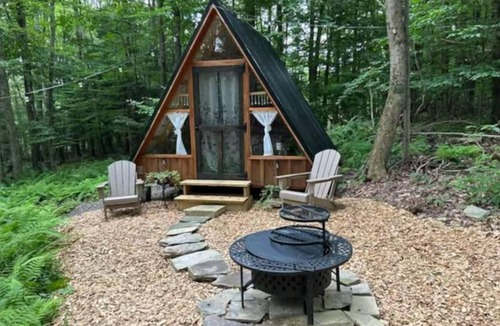 Sidney Cabin | Utopia - Glamp site in Sidney NY
