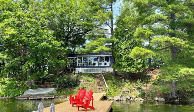 A Cottage on a Private Island Big Rideau Lake in Perth