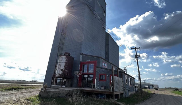 Amazing repurposed grain elevator! in Sabin