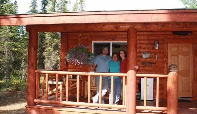 Fish on Log Cabin Rental Got Fish We Do! in sterling