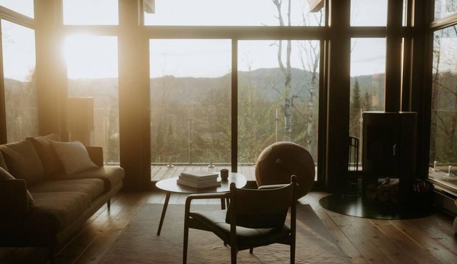 hintercabin x: a scandinavian cabin near tremblant in La Conception