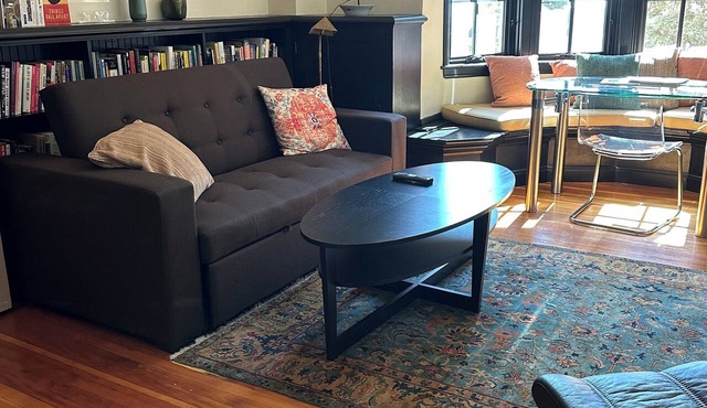 Just blocks from UC, Simons, MSRI, Haas and Goldman Schools with great Bay views in Berkeley