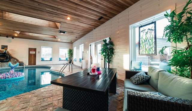 Luxurious home with your own private indoor pool. in Lethbridge
