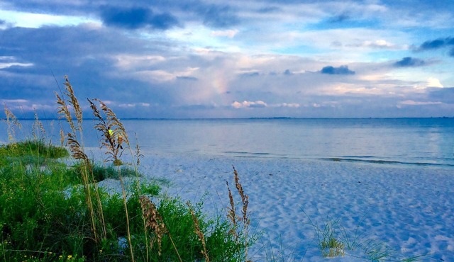 Luxury WATERFRONT condo overlooking pool, 5 mins to Dog Island, FREE boat slip. in Carrabelle
