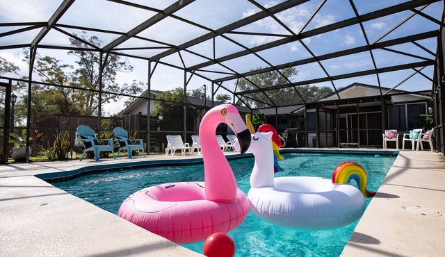 Modern Peaceful Pool Home, 25 Mins To Theme Parks! in St. Cloud