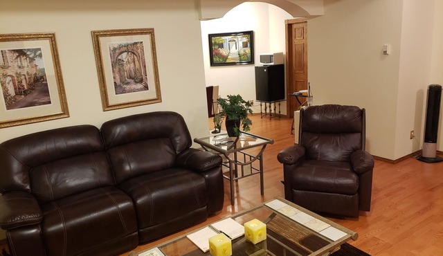 PRIVATE 1 B/R Suite in Upscale formerShowhome . 4 MIN walk to Lakeside beach Pk in Chestermere