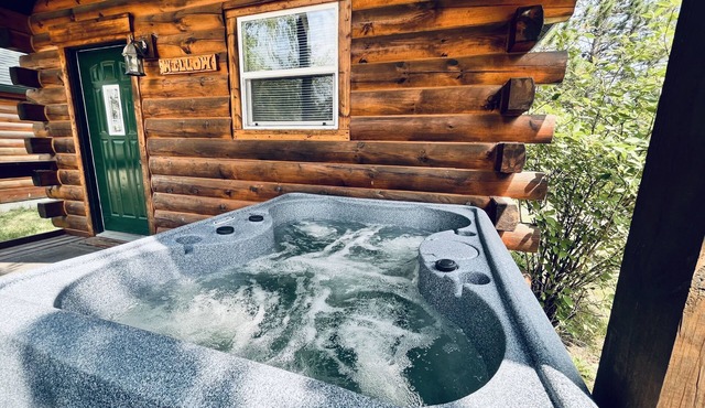 Recently renovated Log cabin with Hot tub! in Thompsonville