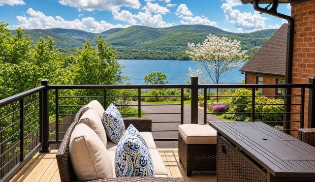 River Views & Deck | River Suite on Washington in Newburgh