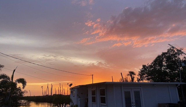 Seaside Sunsets, Our Oceanfront Home In Aripeka in Spring Hill