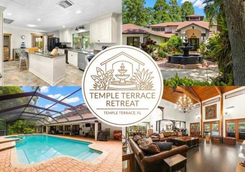 Sleeps 14-Pool-Games-Dog Friendly-Golf Course View in Tampa