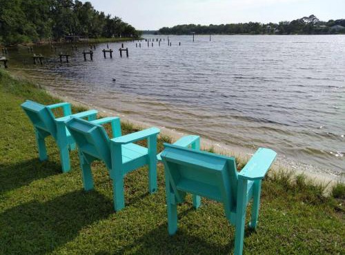 Studio with Private Beach on Bayou Grande in Pensacola