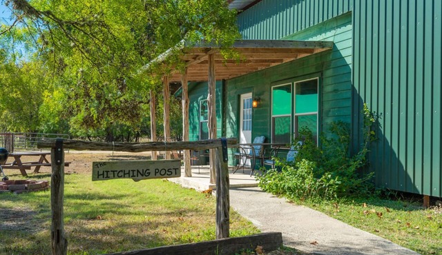 Utopia River Retreat is a secluded paradise nestled along the Sabinal River in the Texas Hill Country. in Utopia