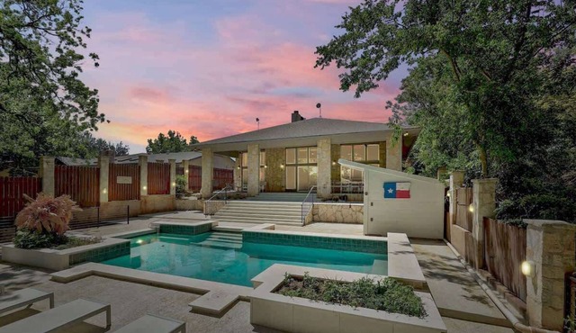 Waterfront Fall Retreat | Pool, Fire Pit, Lake LBJ in Burnet