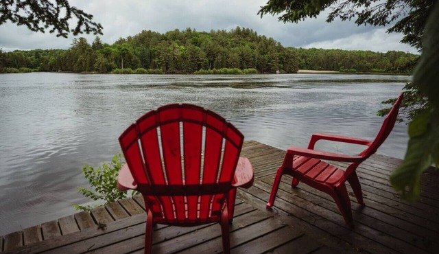 Waterfront lux loft 2 bedroom perfect for couples in Pontiac