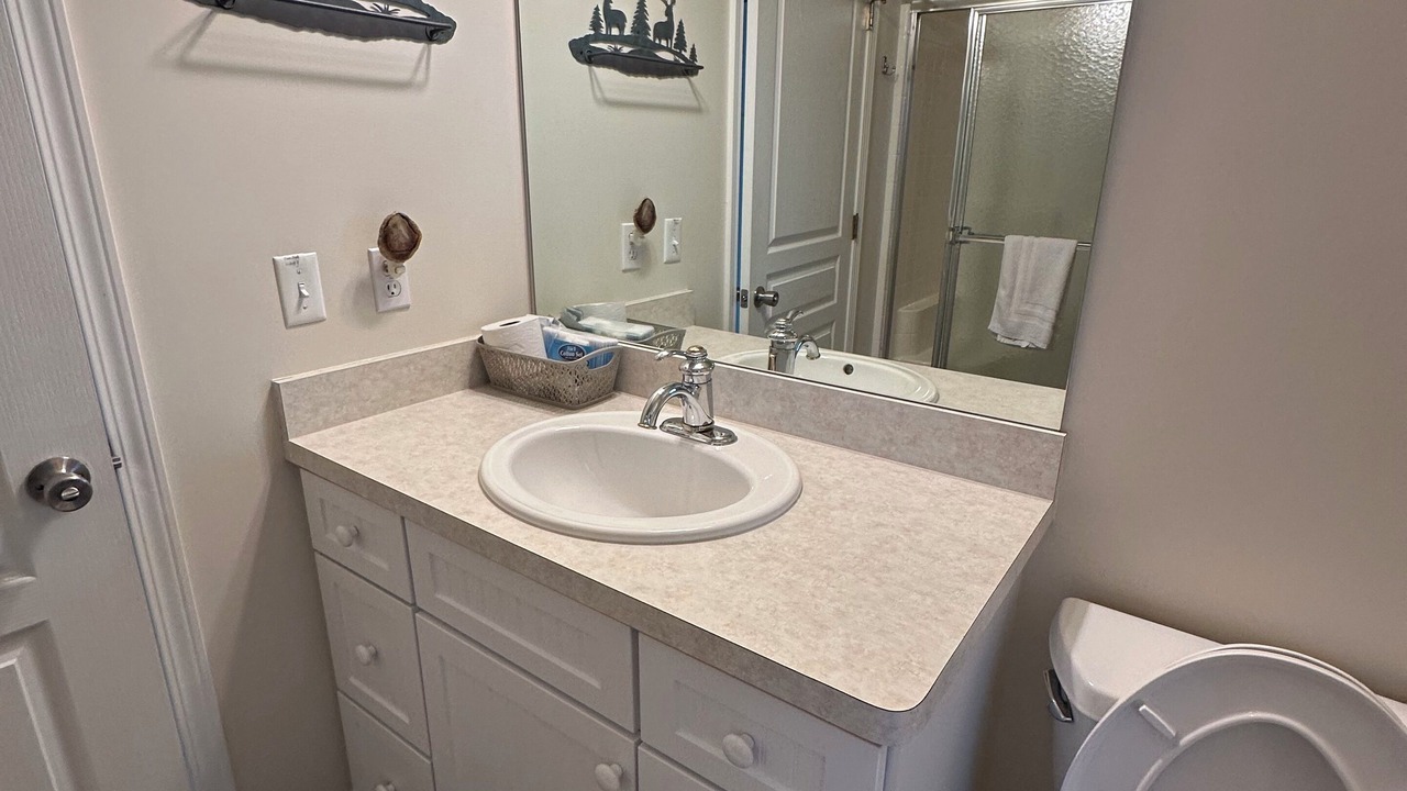 Photo of Bathroom in Mackinaw City
