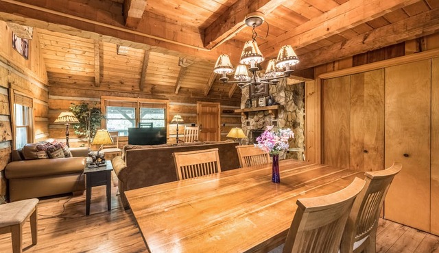 Fireplace, firepit, hot tub, minutes from Ski Resort - Low rates, no inflation ! in Gatlinburg