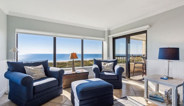 Amelia Surf & Racquet Club A125 | Oceanfront | 5th Floor | Pools | Tennis Courts | Sleeps 10 in Fernandina Beach